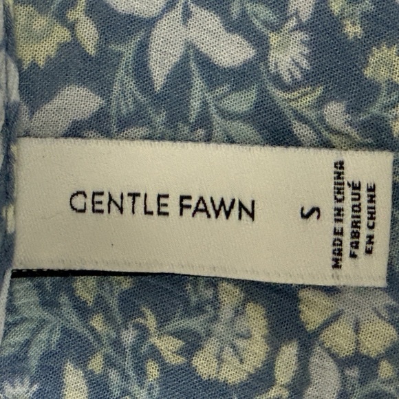 Gentle Fawn Blue Floral Blouse - Picture 2 of 7